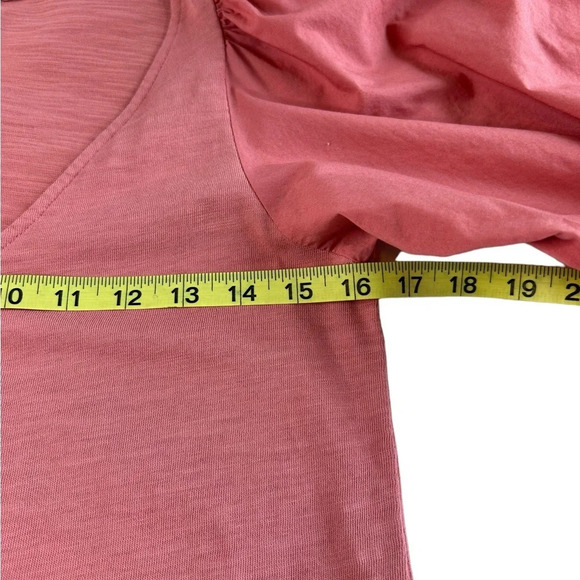 NATION LTD Oralia Flounce Mini Dress in Pink Cheeks Sz S EUC - Picture 7 of 11